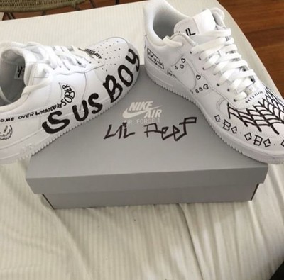 custom lil peep shoes